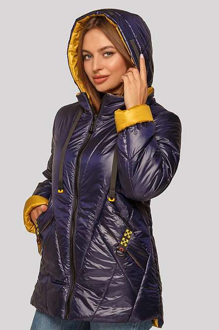 СТИЛЬНАЯ ДЕМИСЕЗОННАЯ ЖЕНСКАЯ КУРТКА ДИАНА В УЛЬТРАМОДНЫХ ЦВЕТАХ. 48-62Р Киев - изображение 10