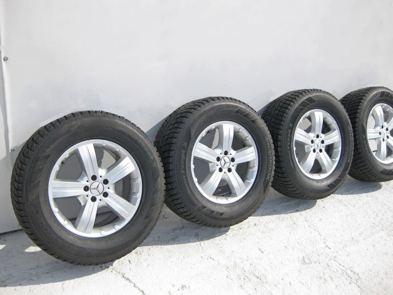 Mercedes-Benz  A1644010602 Комплект дисків R18 8J H2 ET53 GL X164 з гумою Hankook Winter I*Cept X 285/60 R18 116T Одесса - изображение 2
