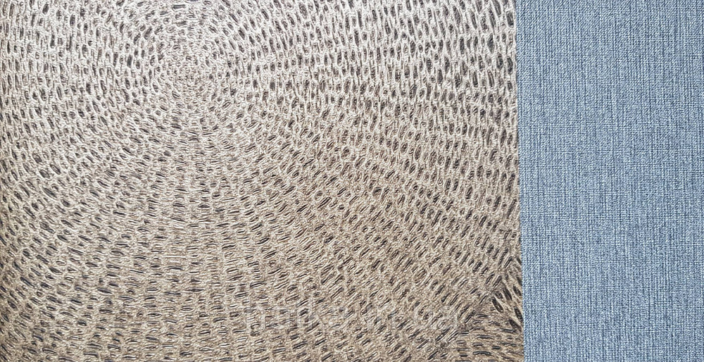 Обои виниловые на флизелиновой основе Rasch Ascona 1.06х10 абстракция круги точки золотистые черные 3д Киев - изображение 3