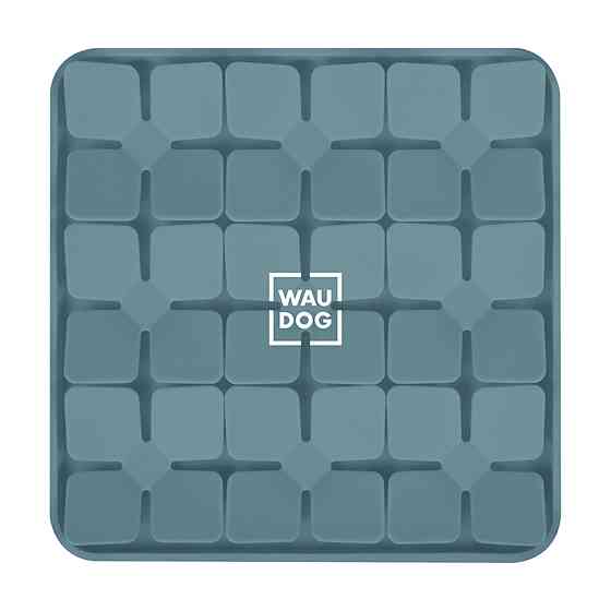 Килимок для пошуку корму WAUDOG Silicone, 205х205х17 мм, сірий Київ
