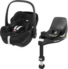Автокрісло Maxi-Cosi Pebble 360 Pro V1 z bazą Familyfix 360 Essential Black Київ - фото 1