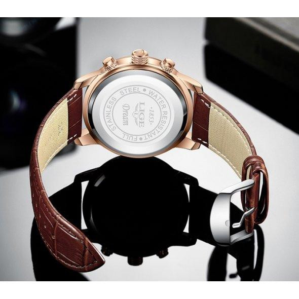 Мужские кварцевые часы Lige Signature Киев - изображение 8