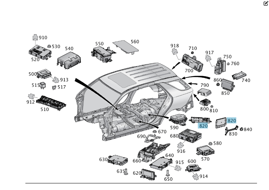 Mercedes-Benz  A2929001102 Блок керування пневмопідвіскою ML/GLE W166 GLE Coupe C292 GL/GLS X166 Одеса - фото 2