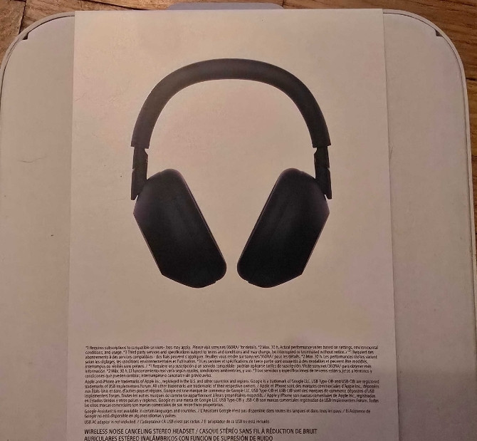 Sony WH-1000XM6 Midnight Blue.   Новые упакованные Sony WH- Харьков - изображение 1