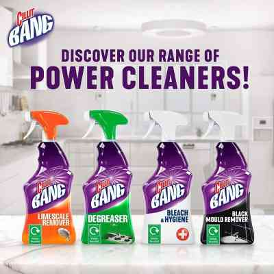 Спрей для чищення ванн Cillit Bang Антиплями + Гігієна 750 мл (5011417561706/5900627042542) Вінниця