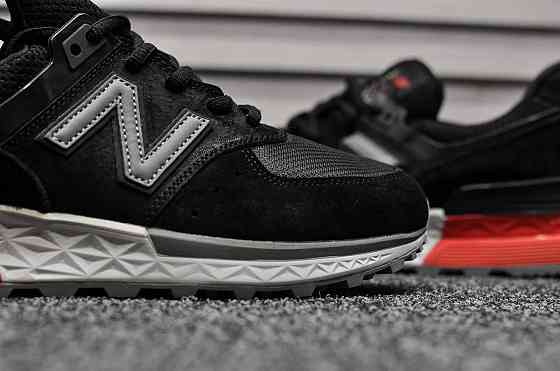 Мужские Кроссовки New Balance 574 Черные Нью Беланс (размеры: 41,42,43,44,45) Днепр