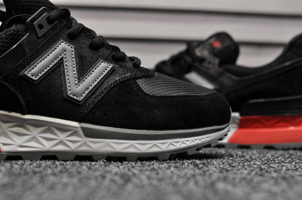 Чоловічі Кросівки New Balance 574 Чорні Нью Беланс (розміри: 41,42,43,44,45) Дніпро - фото 4