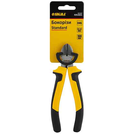 Бокорезы 160мм Standard SIGMA (4352021) Ровно