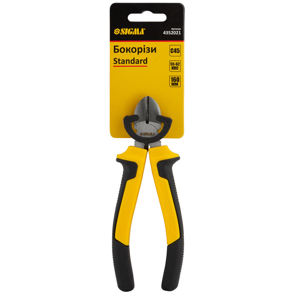 Бокорезы 160мм Standard SIGMA (4352021) Ровно - изображение 3