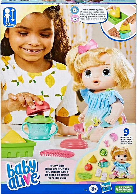 Лялька Бубі Аліве фрутті сіпс . Baby Alive Fruity Sips Doll, Apple. Київ - фото 2