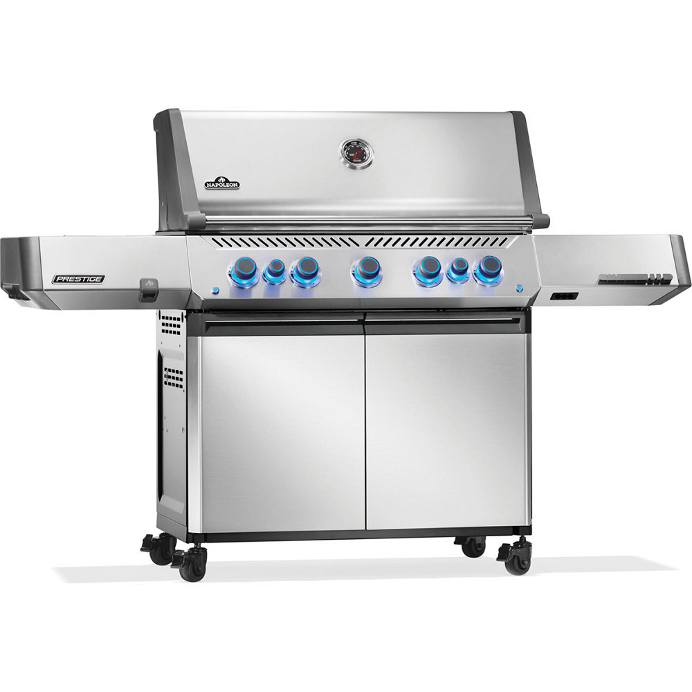 Газовый гриль Napoleon Prestige P 650 с боковой конфоркой Sizzle Zone и вертилём (69632) нерж сталь P665VRSIBPS Код: 013839 Ровно - изображение 2