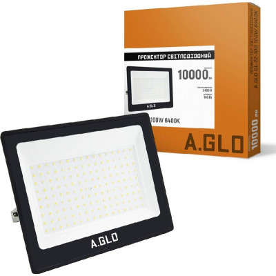 Прожектор A.GLO GL-22-100 100W 6400K Вінниця - фото 1
