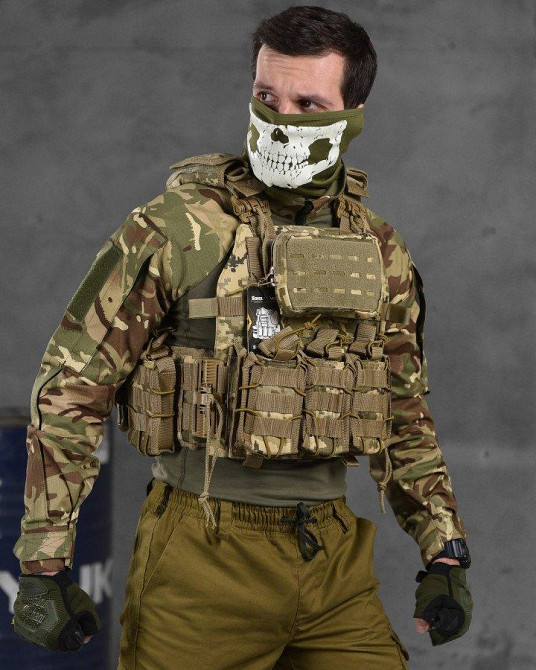 Плитоноска Single Sword із системою підвійного швидкого скидання ТН6600 Одеса - фото 12