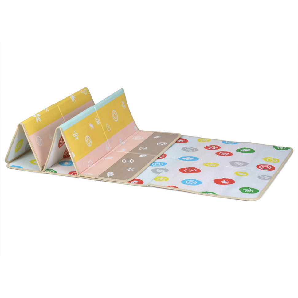 Дитячий Термокилимок двосторонній складний (Кольорові кола) El Camino ME 1135, 180х100х1 см Вінниця - фото 4