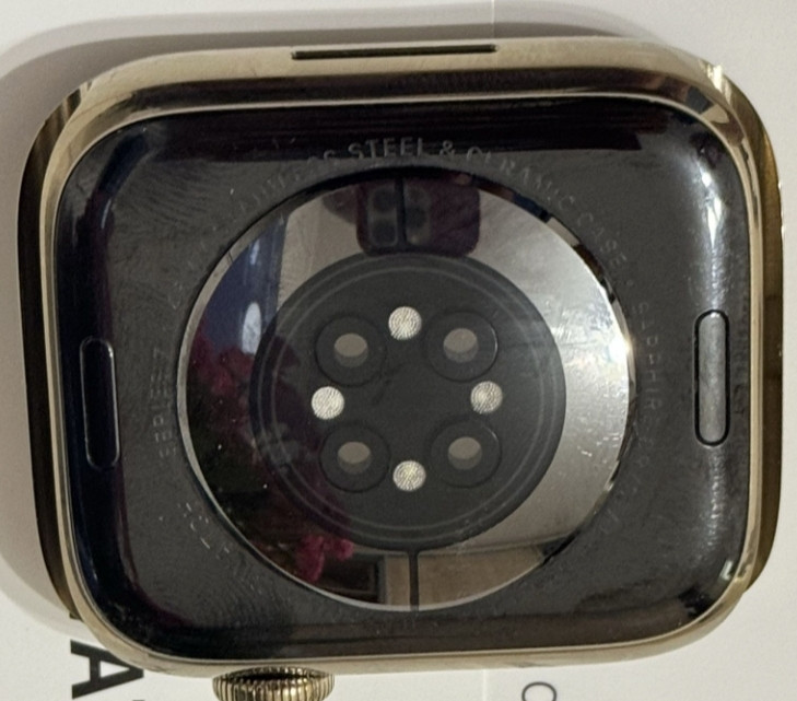 Смарт -Часы Apple Watch Series 7 45mm. Stainless steel Gold. Киев - изображение 2