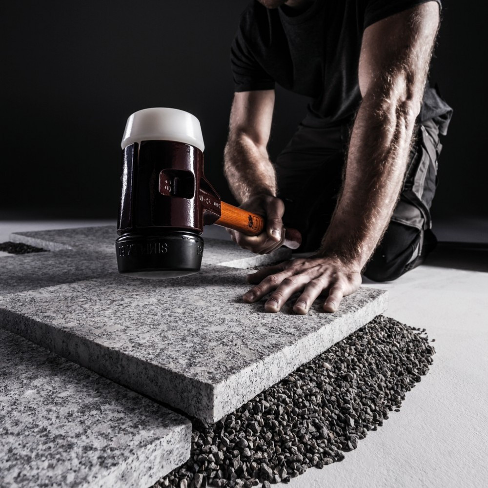 Молоток HALDER Simplex 3027 насадки из черной резины, резинового композита, суперпластика Одесса - изображение 5