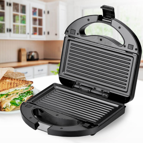 Бутербродниця 750W 3 змінних плити (вафлі/гриль/горіх) MR-709 Maestro Житомир - изображение 8