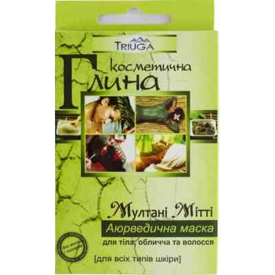 Маска для тіла Triuga Глина Мултані Мітті Аюрведична 25 г (4820164640937) Вінниця