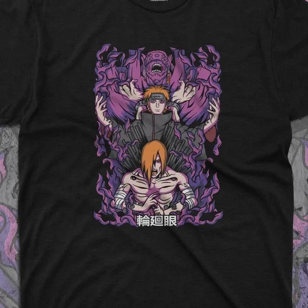 Футболка чоловіча з  принтом Наруто Нагато Розмір 48 Дніпро - фото 4