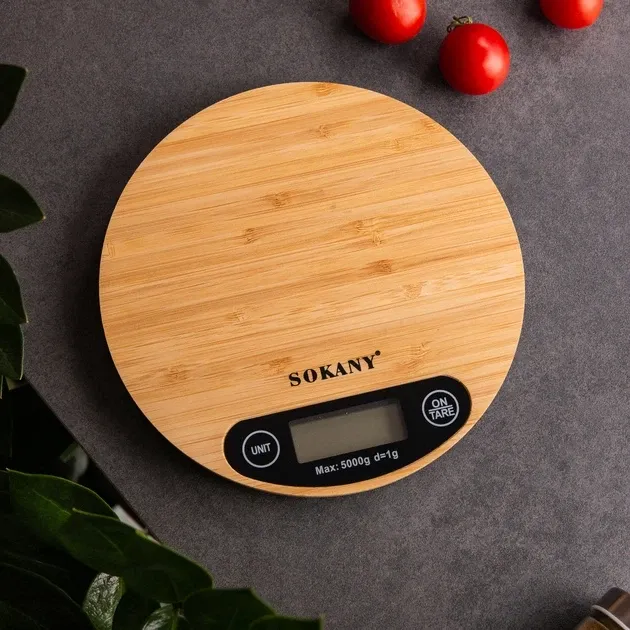Кухонні ваги SK-19024 електронні 5кг, точність 1г, тарування, автовідключення, CR2032, компактні Одеса - фото 2