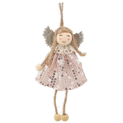 Елочная игрушка Chomik Фея 13х7 см, біла (5900779900530_1) Винница - изображение 1