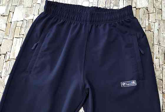 Мужские зауженные трикотажные штаны под манжет BMW,производство Турции Киев