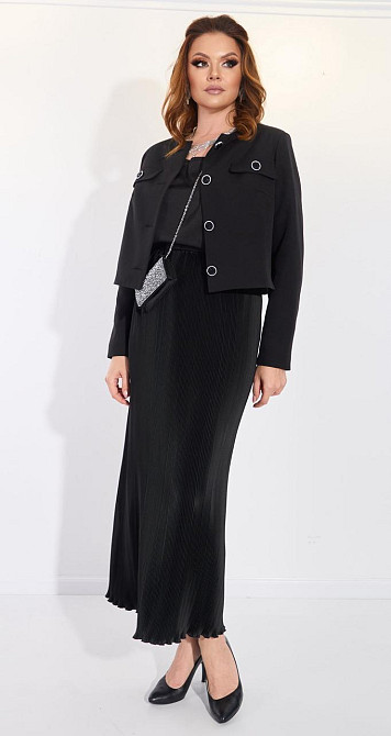 Ошатний чорний костюм (48) Київ - фото 1
