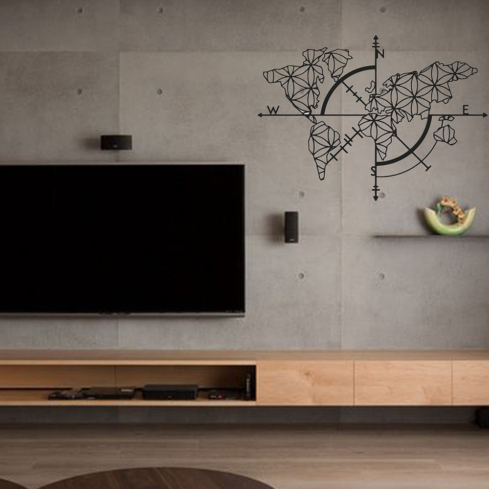 Map of Life – Деревянная картана стену Киев - изображение 2