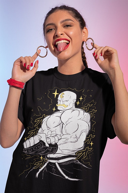 Футболка з аніме принтом Сталевий алхімік оверсайз (S/M/L) Чорний AnimeJ0121 Дніпро - фото 1