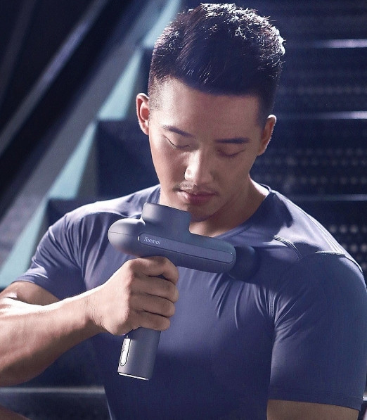 Перкуссионный мышечный ударный массажер Xiaomi Yunmai Pro basic 2600 мАч Винница - изображение 8