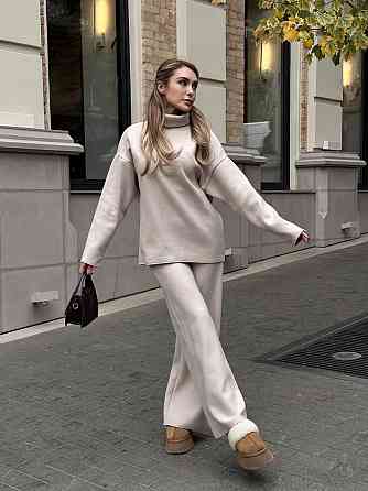 Костюм жіночий теплий Бежевий, 42/46 Харків