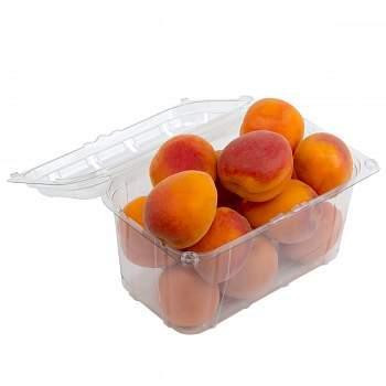 Пластиковый судок для ягоды и фрутов 1 кг ПЭТ с крышкой Павлоград - изображение 1