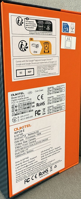 Смартфон Oukitel WP28Е 4+12 RAM /64GB Green,Black(Global Version) Київ - фото 6