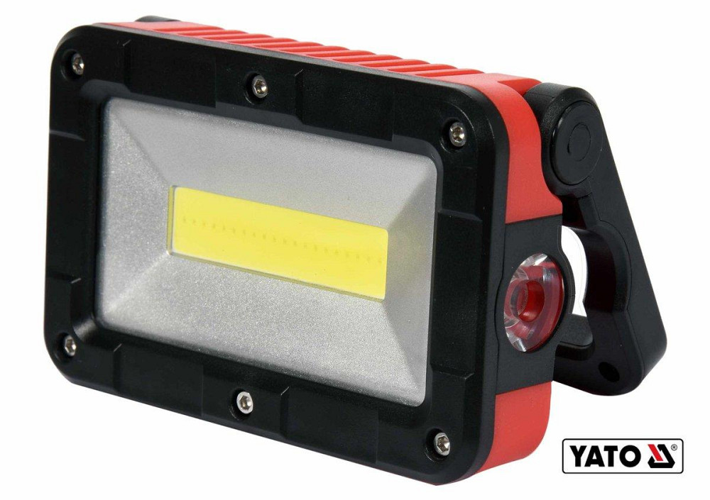Прожектор з COB-діодним випромінювачем, переносний YATO : 3.7В 2Агод, 5Вт, 300 lm, 5 режимів +магніт Одесса - изображение 1