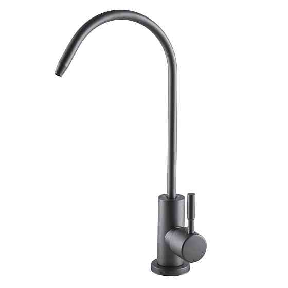 Кран для зворотнього осмосу Globus Lux ALPEN SBT1-55M-GP моно ГРАФІТ,Нержавійка з Quick Fitting (000022218) Київ