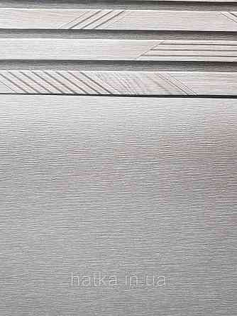 Обои метровые виниловые на флизелине Sintra Structure однотонные под ткань тонкая полоска коричневые с серым 524374 Киев