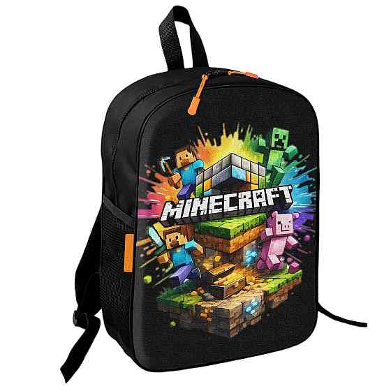 Рюкзак шкільний дитячий Minecraft Кріпер 36х27 см підлітковий для хлопчика, дівчинки (4718) Київ