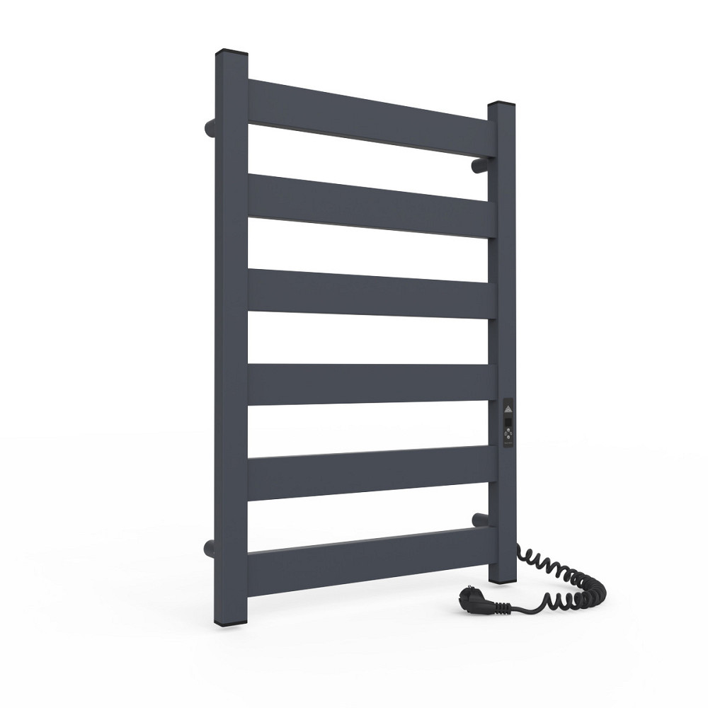 Електрична рушникосушка Laris Зебра Бонд ЧФ(ГМ) 6 500Х800 Е графіт П/П Київ - фото 1