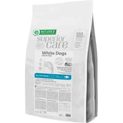 Сухий корм для собак Nature&apos;s Protection Superior Care White Dogs Grain Free White Fish All Sizes and Life Stages 10 кг (NPSC47593) Вінниця