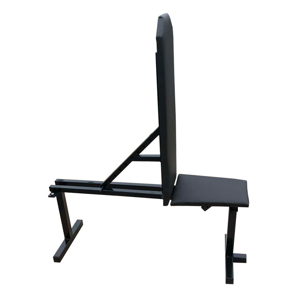 Скамья для жима регулируемая 30 на 30 мм черная без стоек Киев - изображение 3