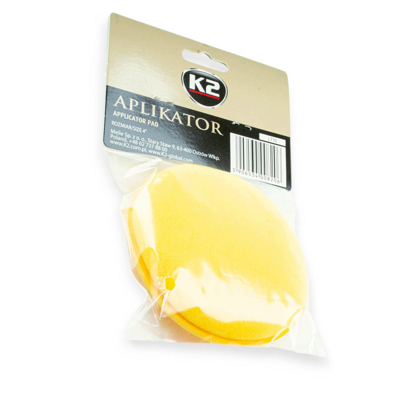 Аплікатор полірування k2 gold aplikator круглий К-2 для Мукачево - фото 1