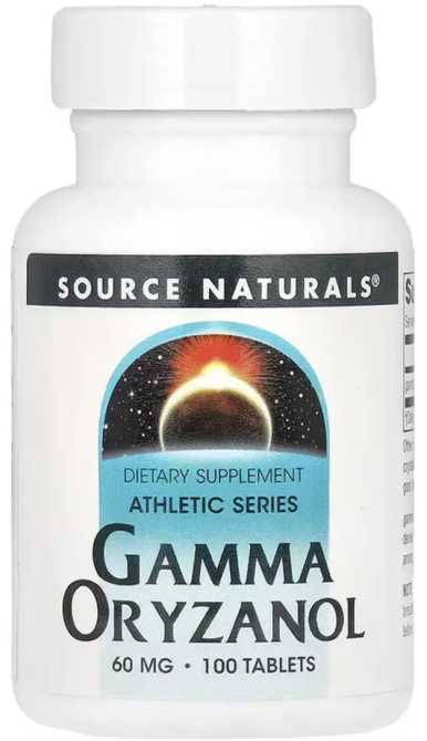 Гамма оризанол 60 мг Source Naturals Gamma Oryzanol 100 таб Київ - фото 1