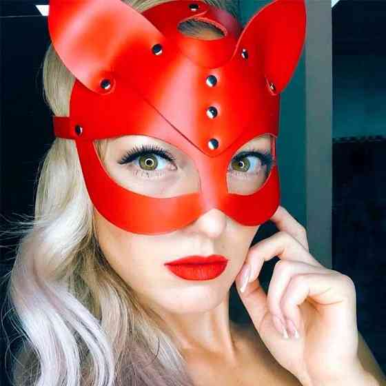 Сексуальная маска кошки – Розовый– Садо-мазо Винница
