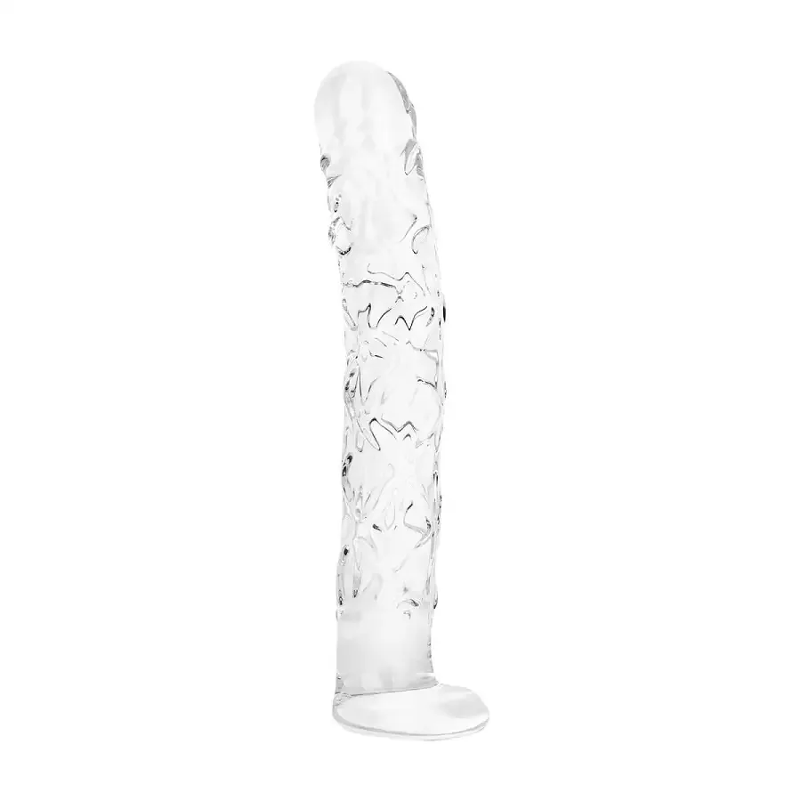 Стеклянный фаллоимитатор Gildo Textured Glass Dildo No. 36 Львов - изображение 1