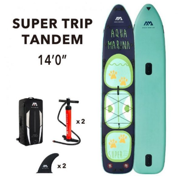 Доска САП надувная Super Trip Tandem-Family iSUP 4.27m/15cm Дніпро