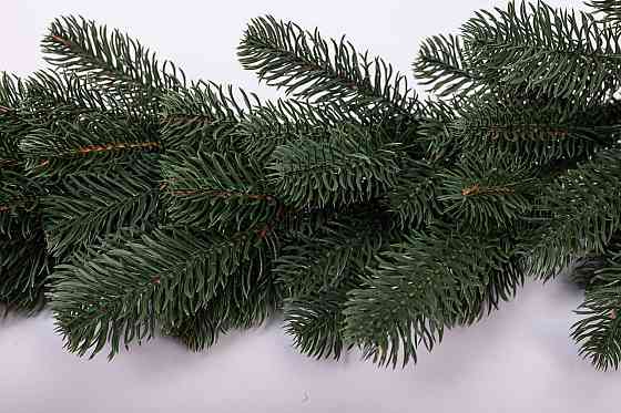 Зелена штучна хвойна гирлянда 1 м Преміум Київ