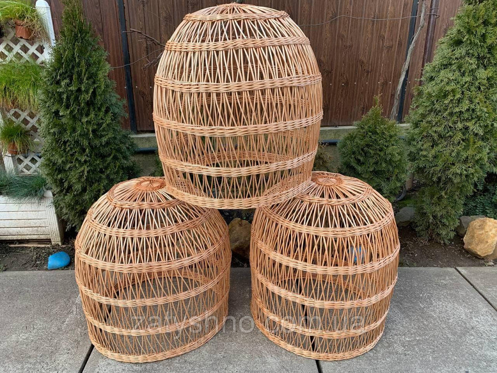 Плетеная люстра в виде большого шара Киев - изображение 1