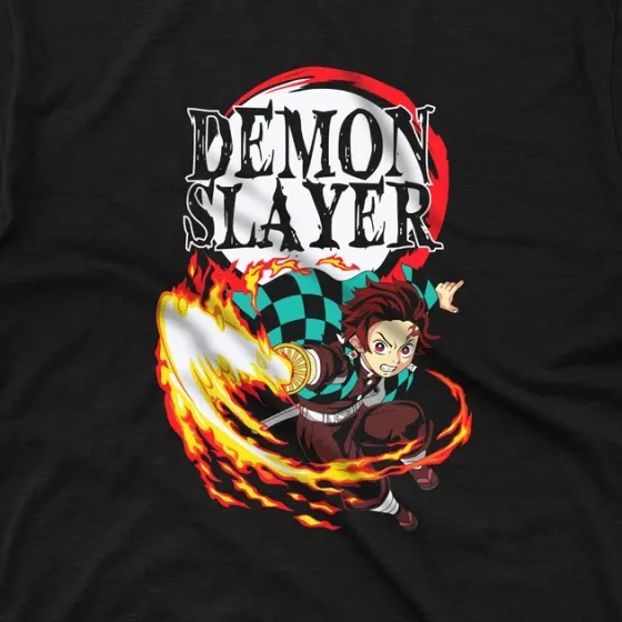 Футболка для подростка мальчика с принтом Клинок, рассекающий демонов Танджиро Камадо 7 Размер 160 Anime10437 Днепр