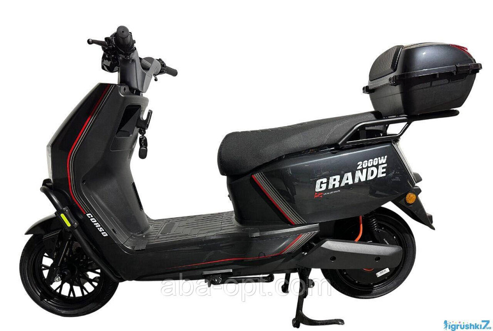 Електричний скутер CORSO GR 2000W-72вт-35А/ч GraFen шини 12"-12" купить в интернет магазине Одеса - фото 10