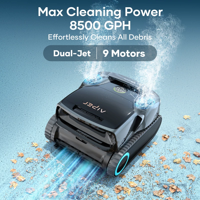 Робот пылесос для бассейна гусеничный. аккумуляторный AIPER Scuba X1 PRO MAX (дно. стены. ватерлиния. водная поверхность) до 300 м Киев - изображение 10